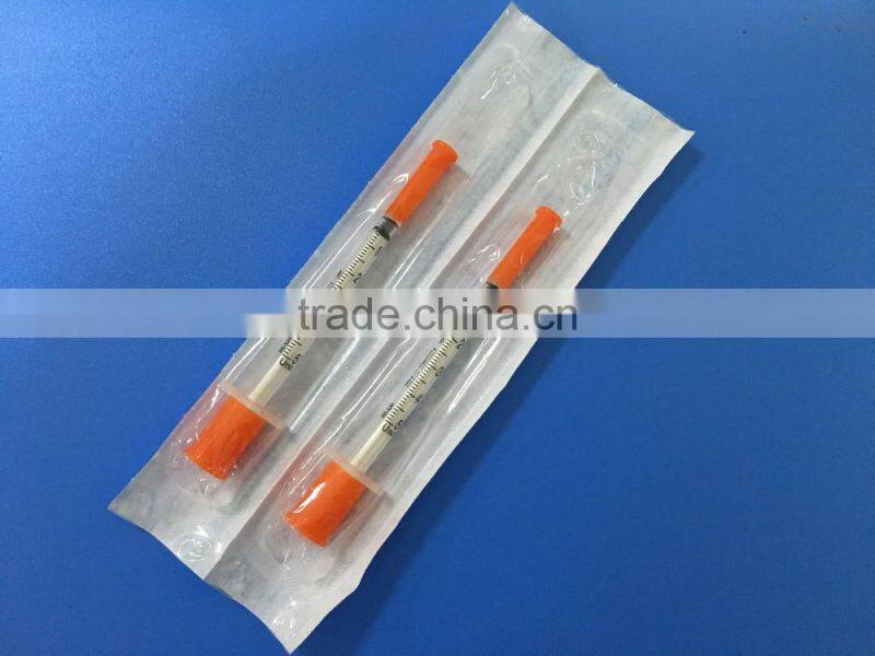 Disposable Insulin Syringe 0.5ml 1ml
