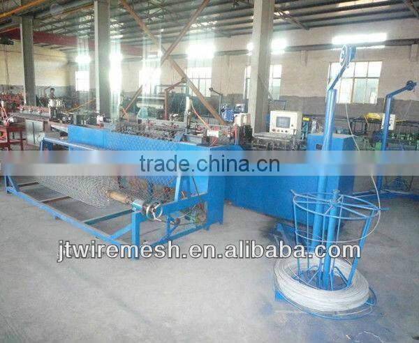 fully-automatic chain link fence machine