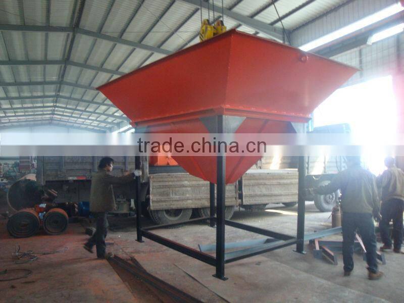 Mining used hopper for belt conveyor