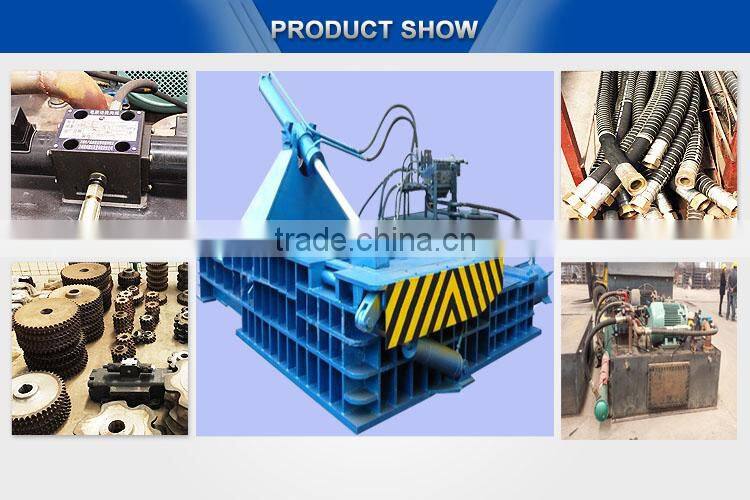 CE made in China Factory Waste scrap metal baler press