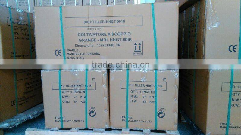 power tiller 168F gasoline engine 6.5HP tiller