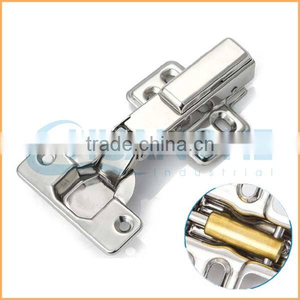 China supplier cheap sale hot sale 4 hole full overlay concealed hinge plastic base