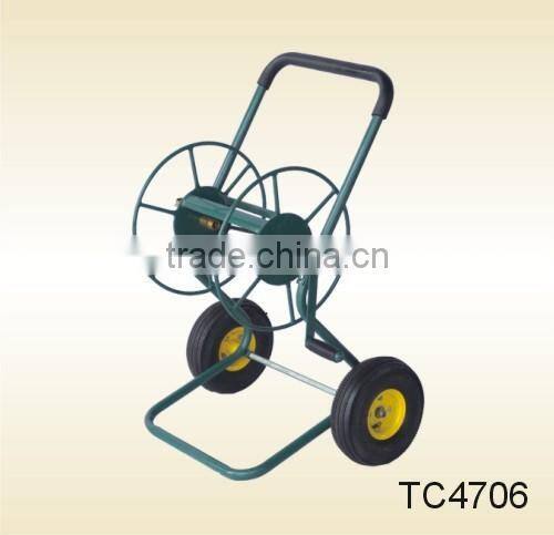 Garden hose reel cart