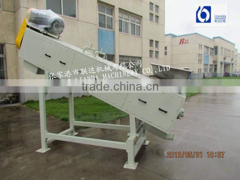 Recycling machine for waste PE PP film bag