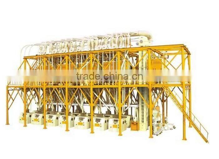 Professional wheat scourer supplier in Alibaba, wheat flour mill machinery price
