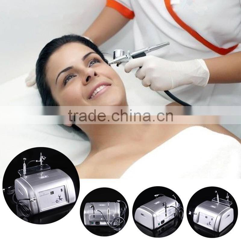 2017 Hot sale portable oxygen jet peel oxygen facial machine for skin deeply clean
