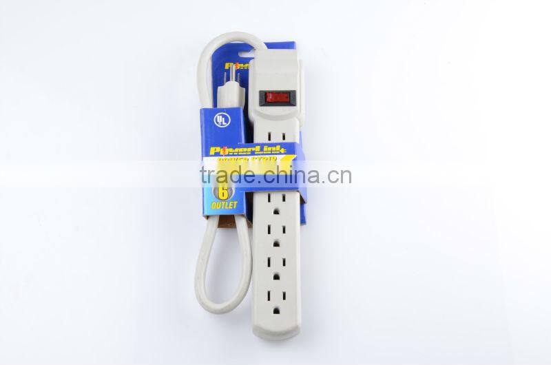 H60002 6 outlet power strip surge protector