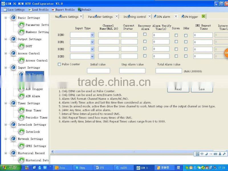 433mhz wireless weather station data acquisition modules RS485 S280