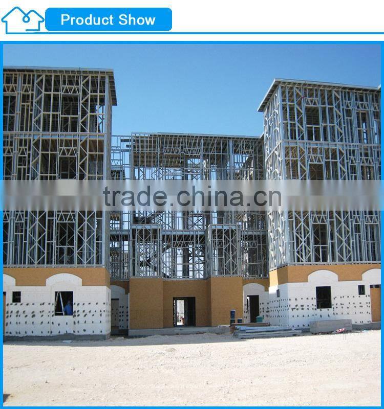 Turn Key Solution Cheap Multi-storey Light Gauge Prefabricated House