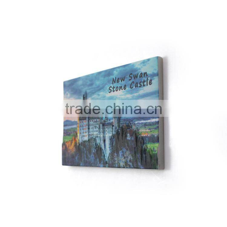 2015 cheap 3d resin refrigerator door magnets