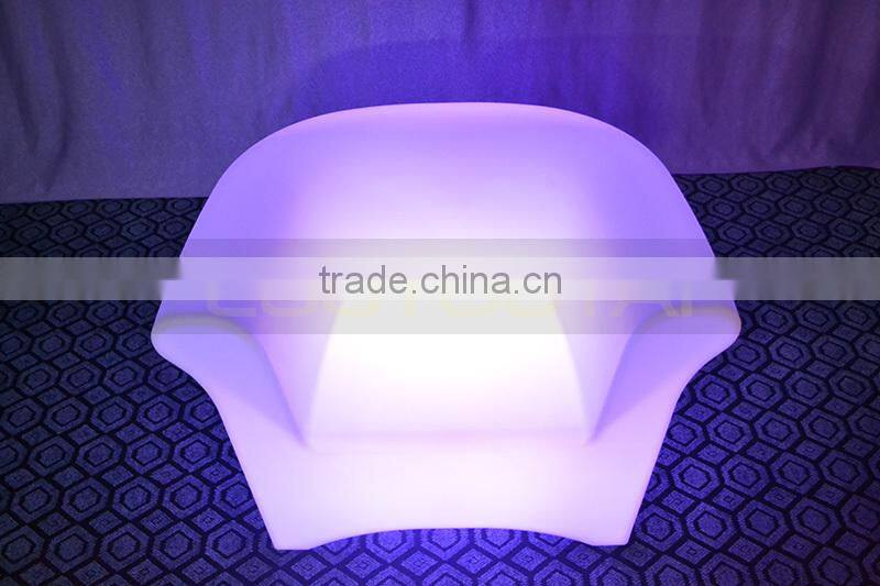 High-grade illuminated led bar furniture battery opertaed remote control led bar sofa LTT-SA07