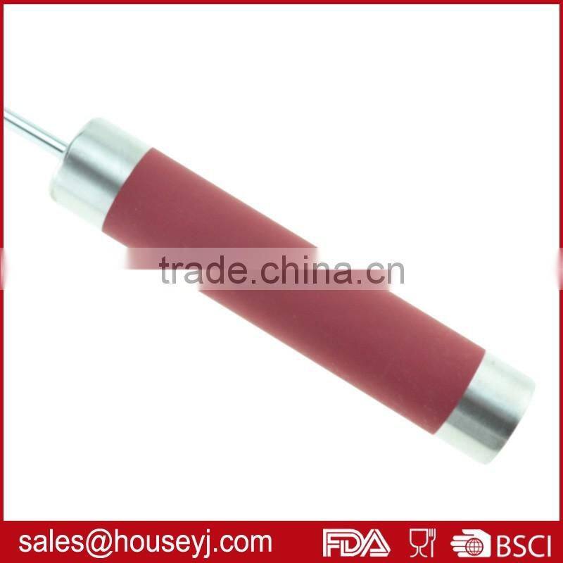 Portable kitchen semi-automatic hand pressure rotary egg beater egg whisk