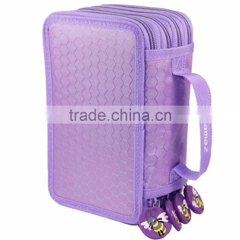 72 Pencil Holder Colored Pencils Case, Large Capacity Multi-layer Pencil Bag Pouch