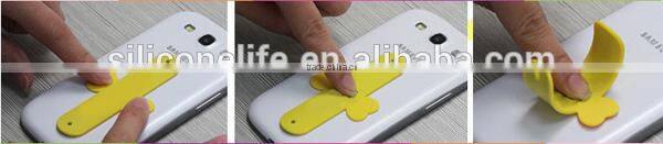 Silicone Slap Band Mobile Phone Holder for Mobile and Earphone