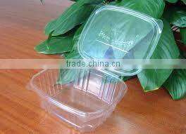 disposable plastic tray for food packing
