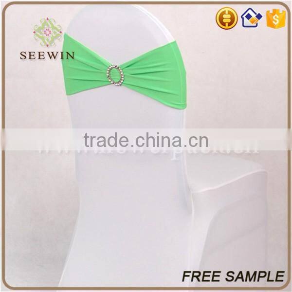 hot sale beautiful spandex chair sashes with buckle