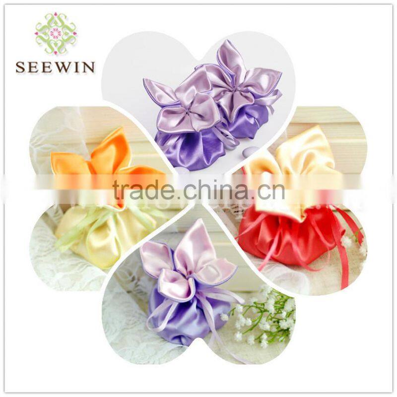 hotsale beautiful satin evening bag