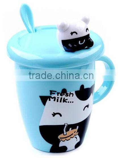 Supply fashion creative plastic cartoon animal cup