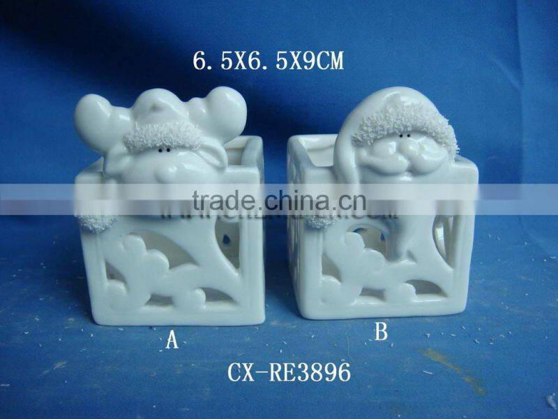 porcelain ashtray Various Shapes Personalized Christmas Ornaments For Tree Hanging