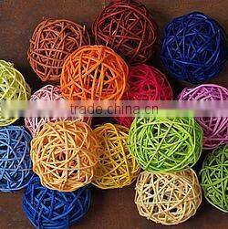 Cheap wicker rattan balls & Christmas decorative wicker balls
