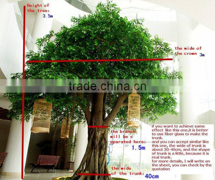 artificial landscaping decorative ficus tree