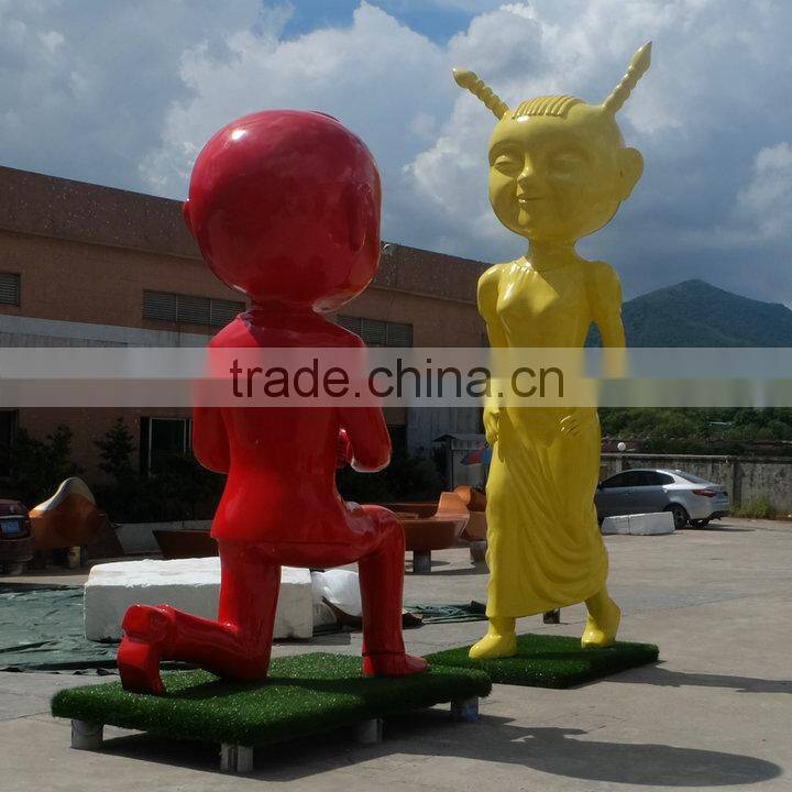 Tall 8m fiberglass display sculpture