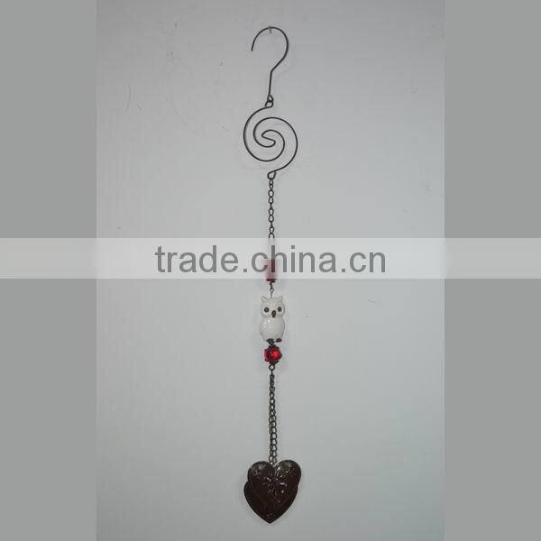 Metal door decoration