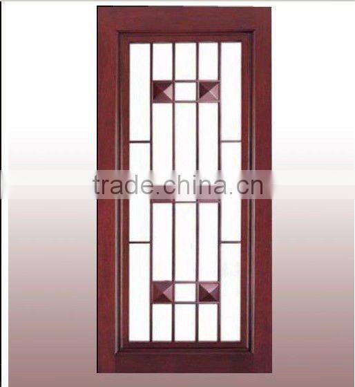 welcomed glass insert wood interior door