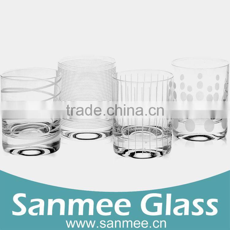 Home Use New Product Glassware Round Bottom Old Fashioned Glasses