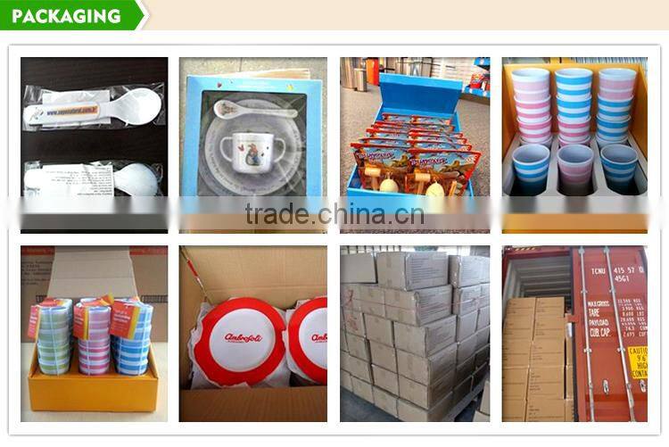 Western style best selling unbreakable drinkware printed plastic melamine tumbler