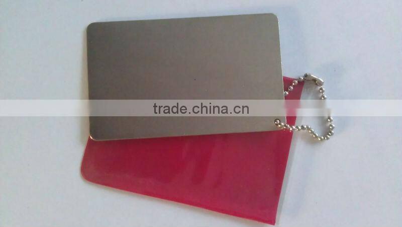 Diamond credit card stone in PVC bags