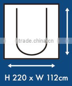 U Plastic Zipper door, Dustproof Plastic Film, Dust barrier