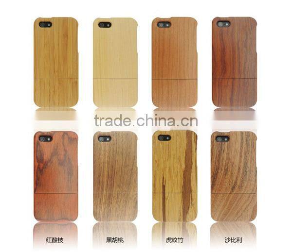 2014 new for iphone 5 wood case / bamboo kindle case for iphone 5
