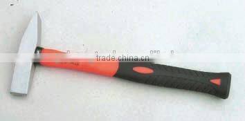 British type chipping hammer with fiberglass handle