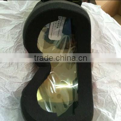 TPU frame and smoke REVO red lens ski goggle, snow goggles, snowboard goggles