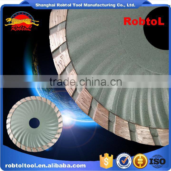 4" 105mm Turbo Rim Wave Diamond Saw Blade Angle Grinder Circular Cutting Disc Disk Wheel Universal Stone Brick Block Concrete