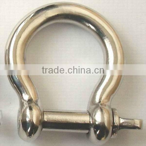 D shackle for anchor chain