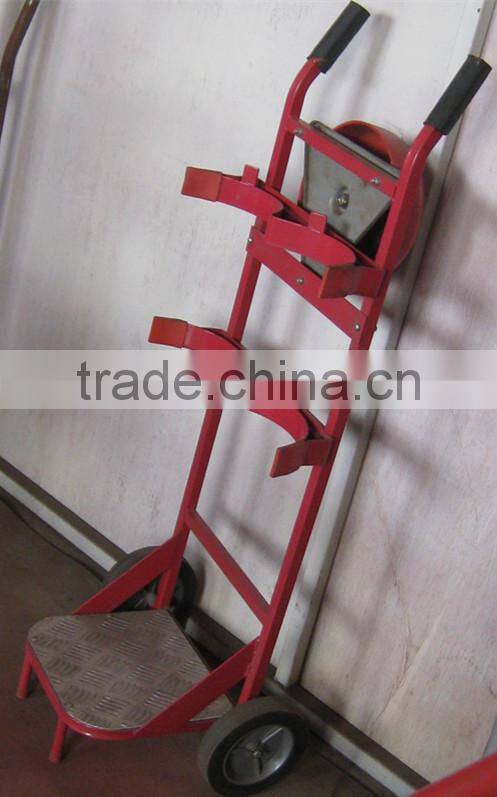 trolley fire extinguisher cylinder cart frame