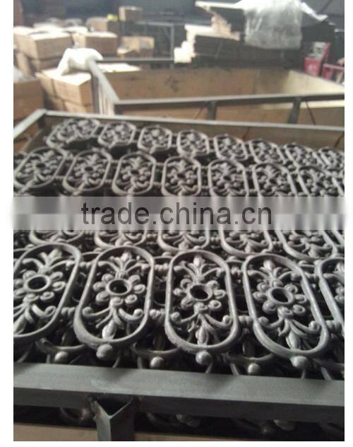 Hot Sales !!! Ornamental Iron Fence Finials, Spears, Caps and Collars