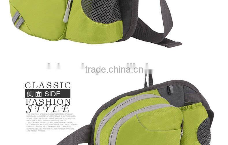 Customized outdoor sports water bottle waist bag