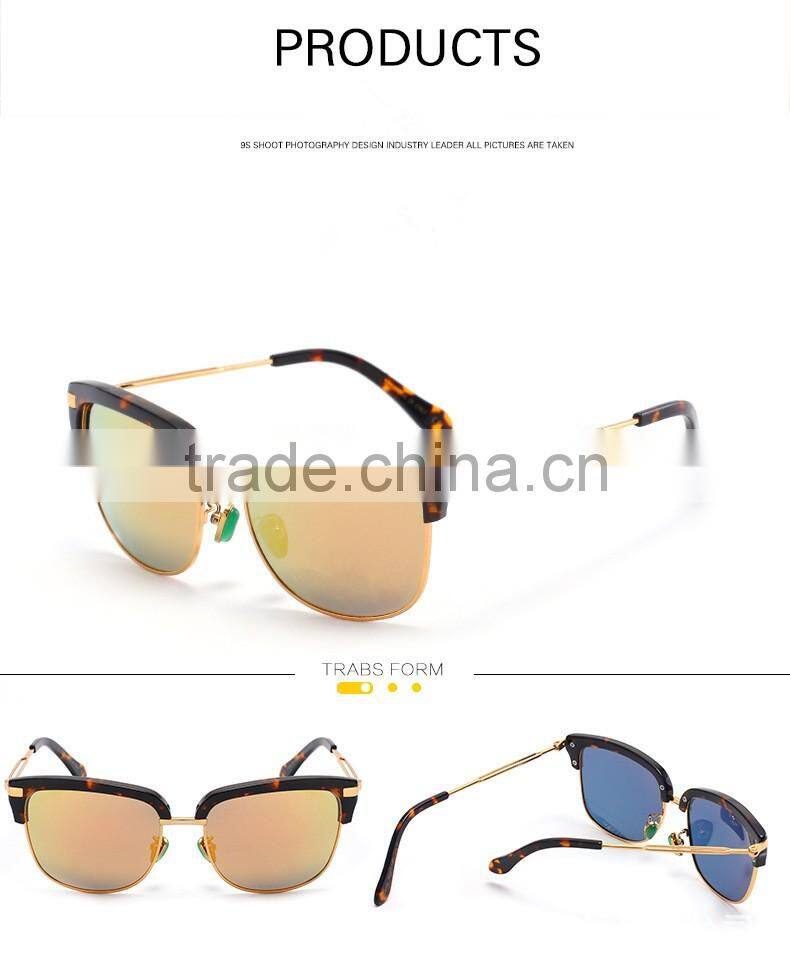 2016 New Good Quality Polarized Sunglasses General Plank Sunshade Lens Sunglasses Fashion Tourism And Leisure