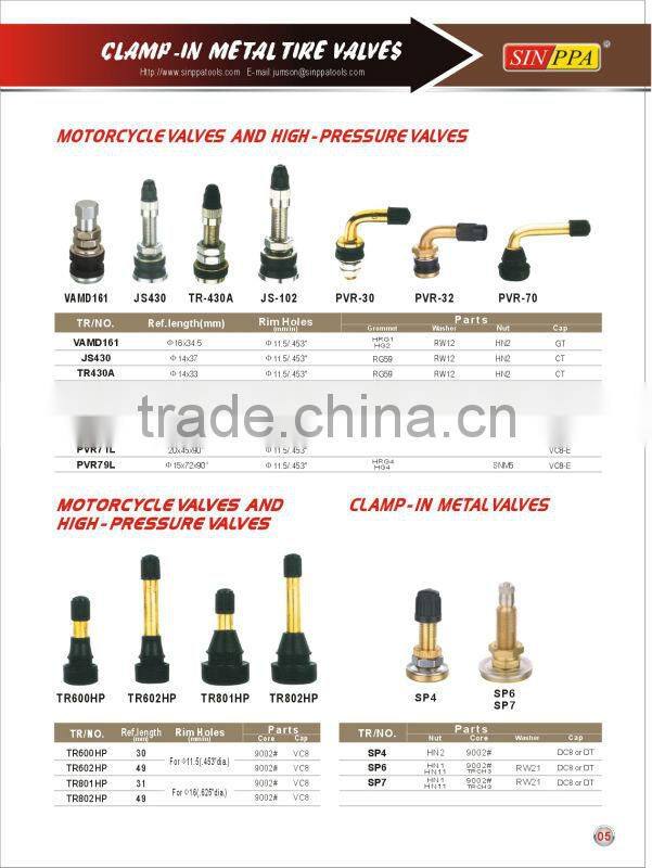 Motorcyle Tire Valve PVR70