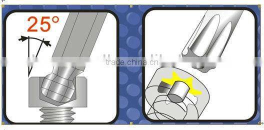 16PC HEX & STAR T-HANDLE DRIVERS