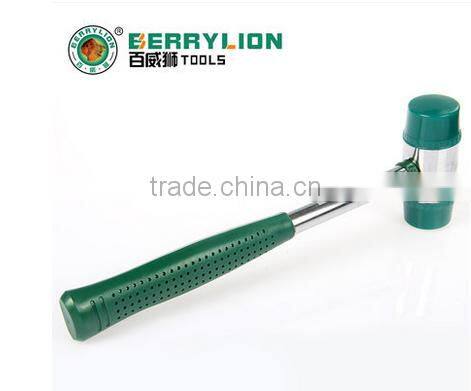 Berrylion High Quality Rubber Hammer 25-40Z Rubber Hammer with Steel Handle