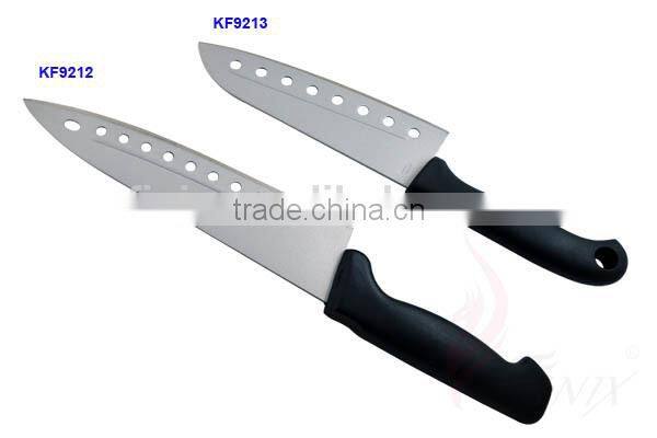 Japanese Stainless Steel Blade 2-PACK Silver Non-Stick Coating Kitchen Chef Knife