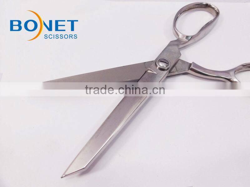 STA0001 10'' Professional fully stainless steel tailor clothing scissors