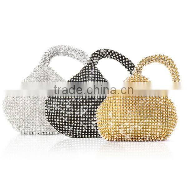 1 Pc Triangle Full Rhinestones women bag bolsa feminina messenger bags Women's Evening Clutch Bag Party Prom Wedding Purse