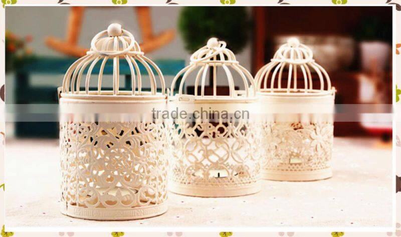 European Iron Candlestick Decorative Lantern Ornaments Creative Boutique