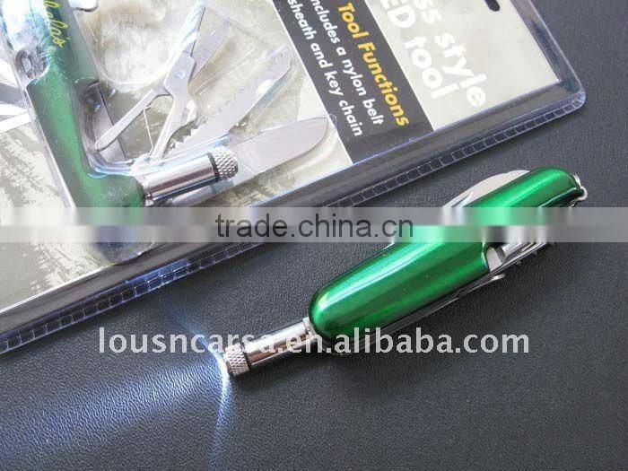 Outdoor multi-knife (semi-automatic LED light)&multi-tools