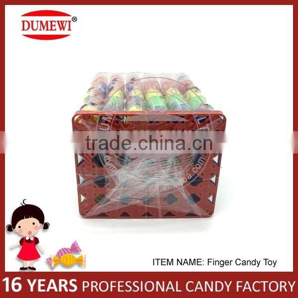 HALAL Colorful Finger Lollipop Hard Candy